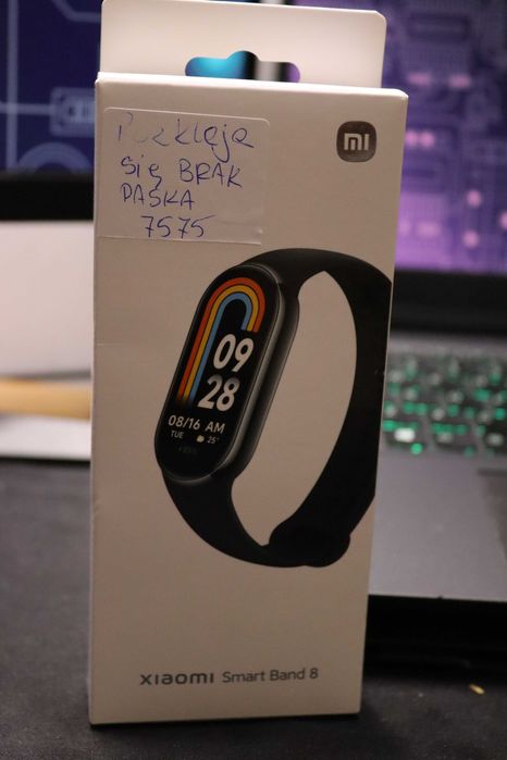 Smartwatch Xiaomi Mi Smart Band 8 czarny (7575)