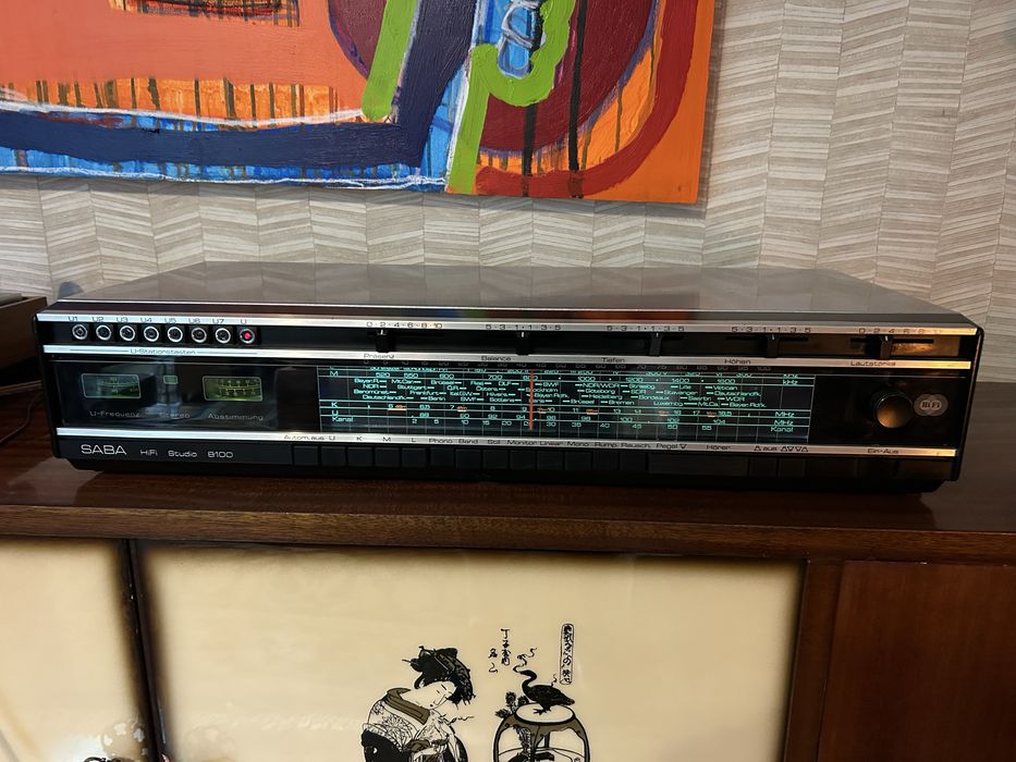 Receiver Vintage SABA Studio 8100 Stereo – Como Novo e Revisto