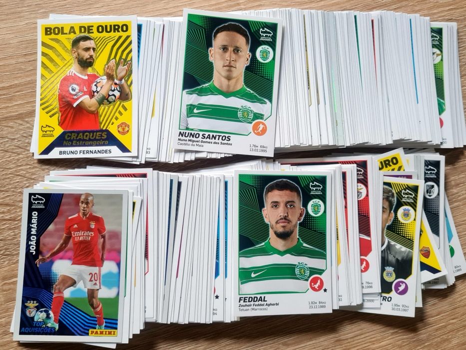 Cromos da panini 2021/2022.