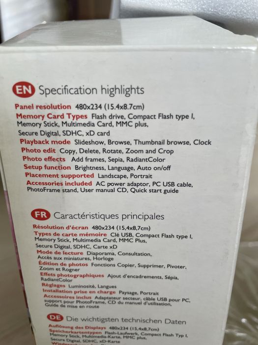 Цифровая фоторамка Philips 7