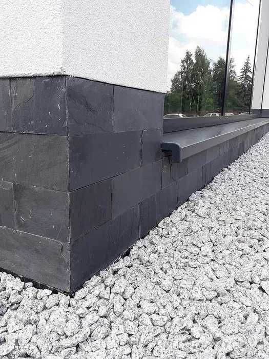 Silver Grey Shine Multicolor Copper Black Slate Deoli Łupek 30x10 Kwar