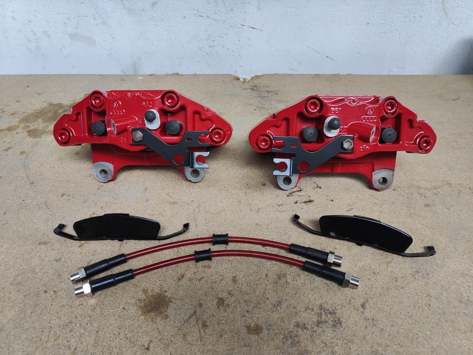 Zaciski 345mm S4 B6 ATE 981 982 audi volkswagen skoda seat swap bbk
