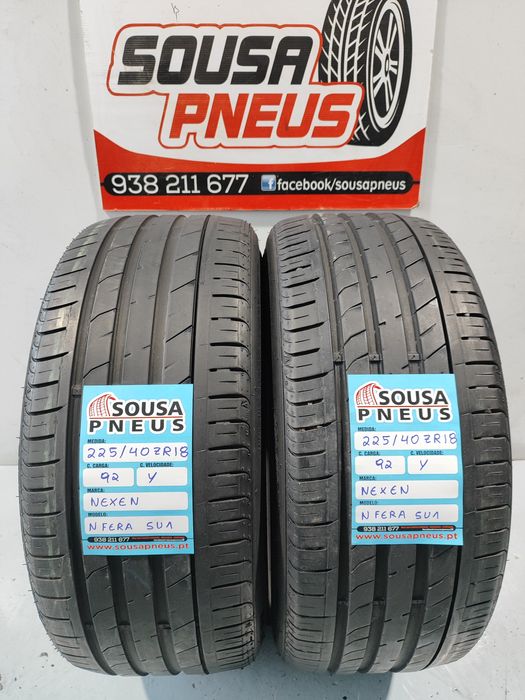 2 pneus semi novos 225-40R18 Nexen - Oferta dos Portes