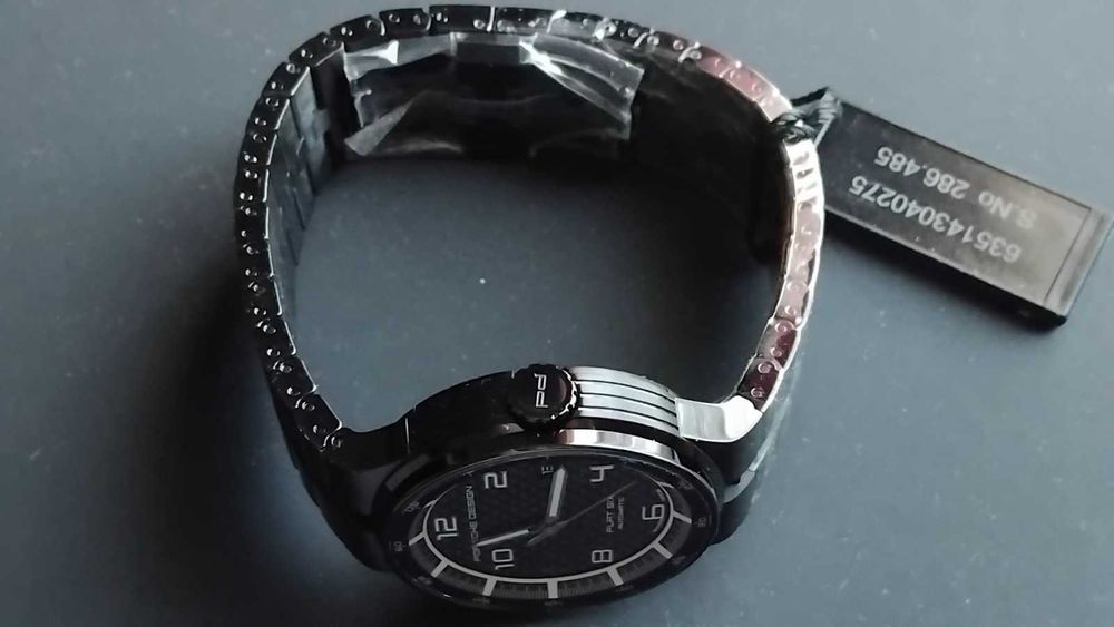 -70% .Акція! до 15.10.26. Новий Porsche Design Flat Six 40mm Automatic Swiss made