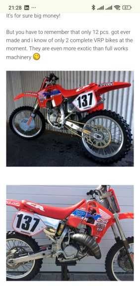 Honda CR 125 VRP