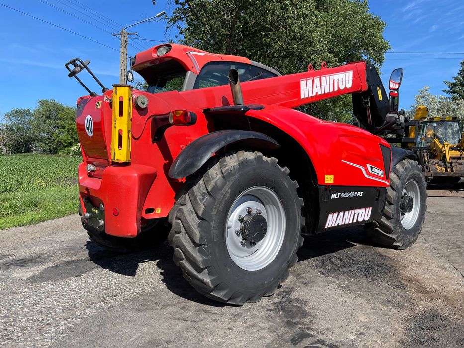Ładowarka teleskopowa Manitou MLT 840-137 PS 2014 ROK Klimatyzacja Idealny stan 8 Metrów 4 Tony Tylko 4600 MTG Piękna Gotowa do pracy Zadbana!