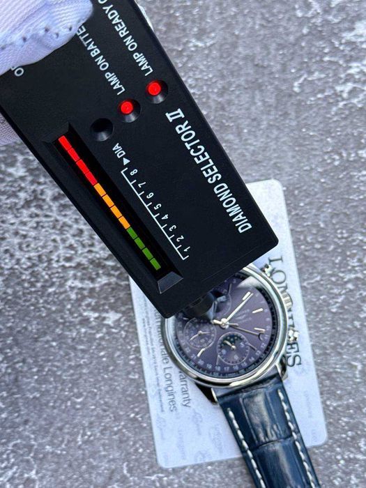 Швейцарські годинники Longines Master Collection Silver Blue