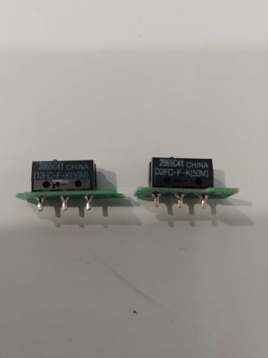 Мікроперемикач OMRON D2FC-F-K(50M) для комп'ютерної миші 2 штуки