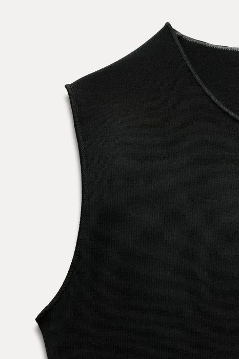 Платье классическое с поясом Zara