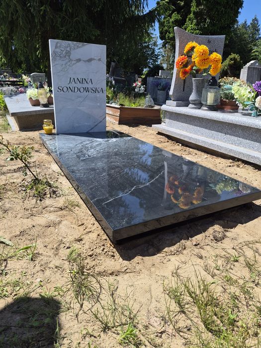 Tanie Nagrobki Kompozytowe 2999 zl montaż Cały Kraj