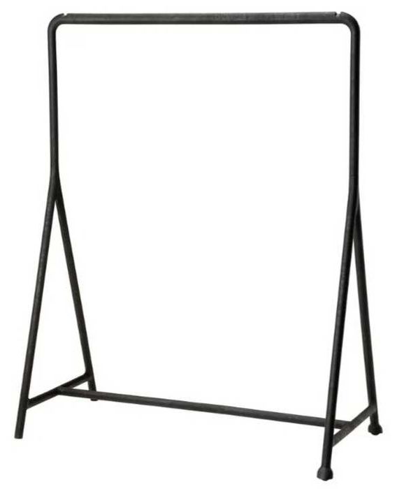 Charriot Ikea Preto em resina