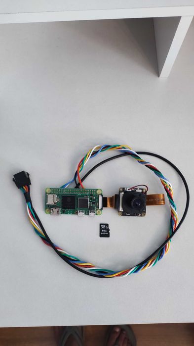 Raspberry Pi Zero 2 W + камера Sony IMX462 IRCAM + microSD 64GB