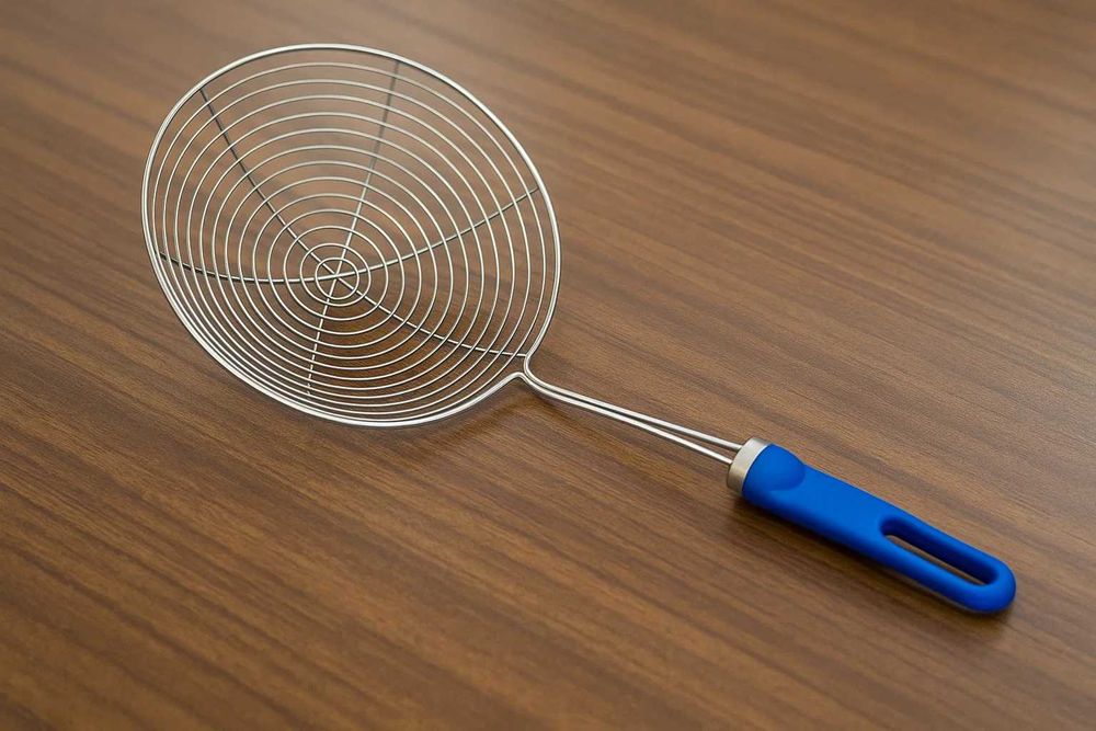 Сетчатая шумовка KitchenWare 13 см для вареников, пельменей и фритюра