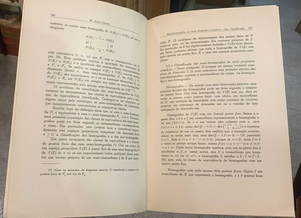 Semi-homografias na recta projectiva complexa - Sua classificação