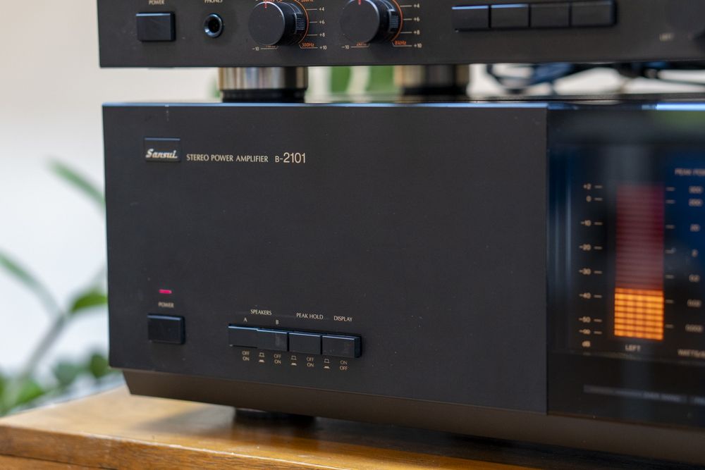 Zestaw Sansui B-2101 + C-2101 + TU-D55X (po serwisie)
