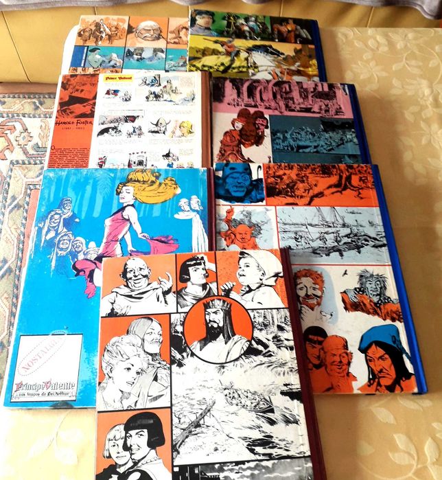 Livros de BD - Harold Foster - Príncipe Valente (Álbuns da EBAL)