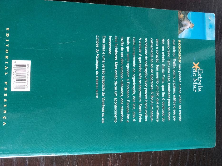 Livro Sexta feira ou a vida selvagem