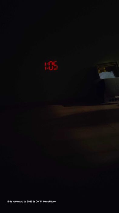 Radio despertador rosa metronic