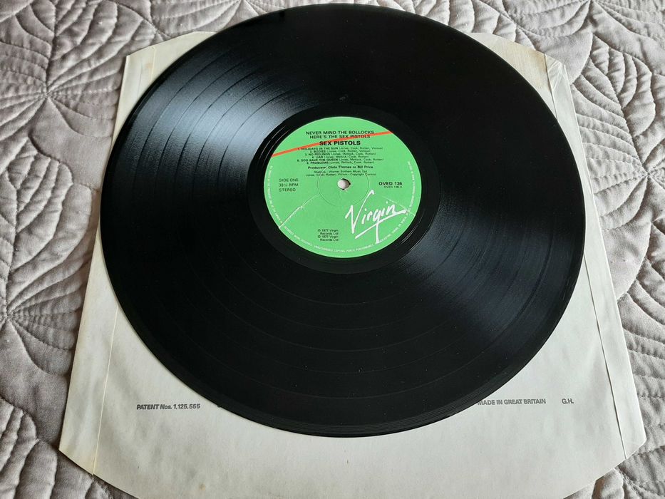 Sex Pistols - Never Mind The Bollocks - UK - Vinil LP Grijó E