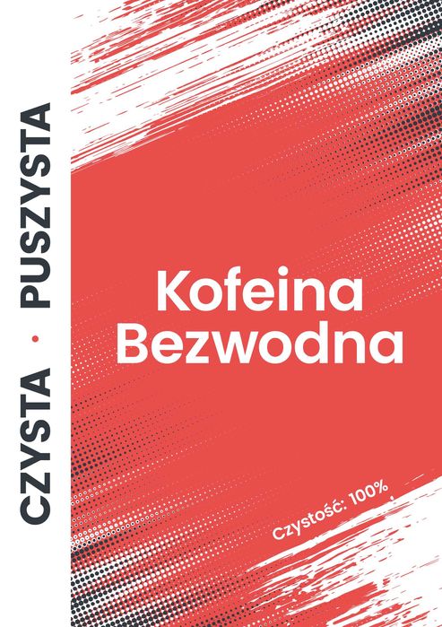 Kofeina Bezwodna 25kg