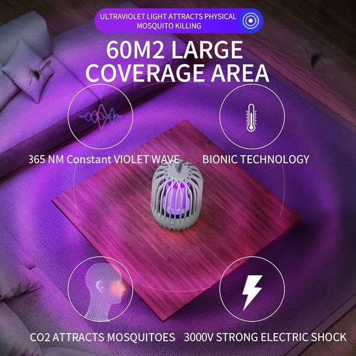 Bug Zapper elektryczna lampa owadobójcza