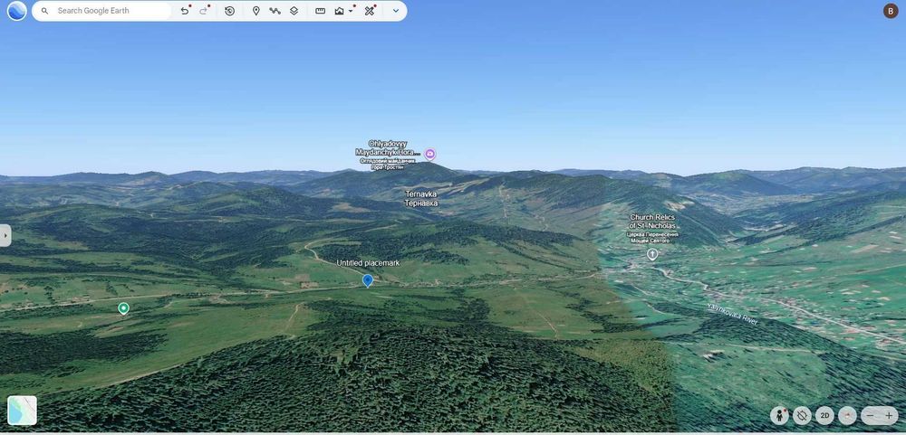 с.Волосянка 1 ГА за 3,7 км від GORO Mountain Resort | Панорамний вид на гори