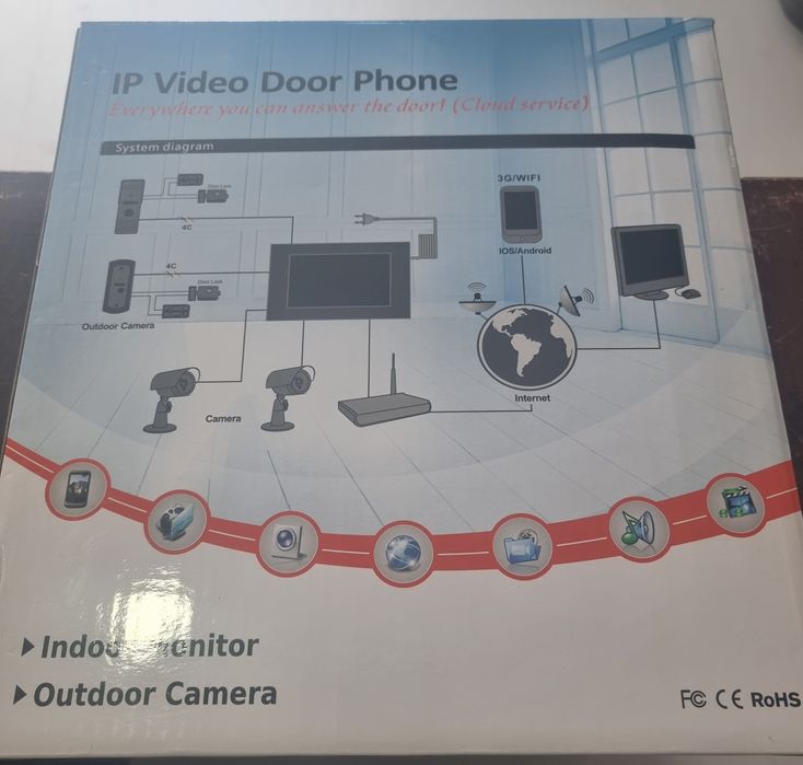 Video porteiro novo  VP4010 dvr