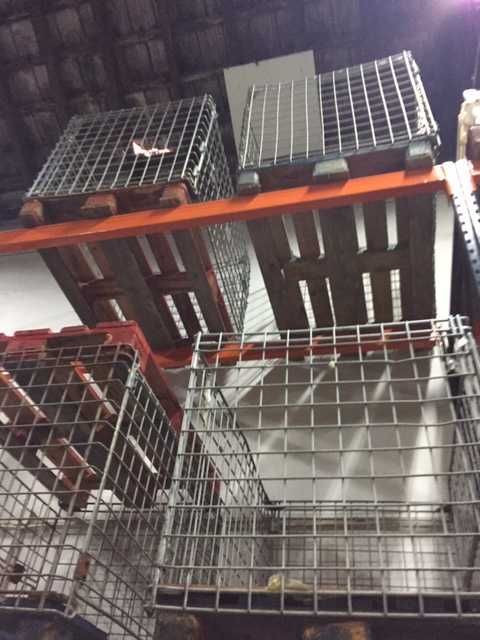 Contentores metálicos para paletes