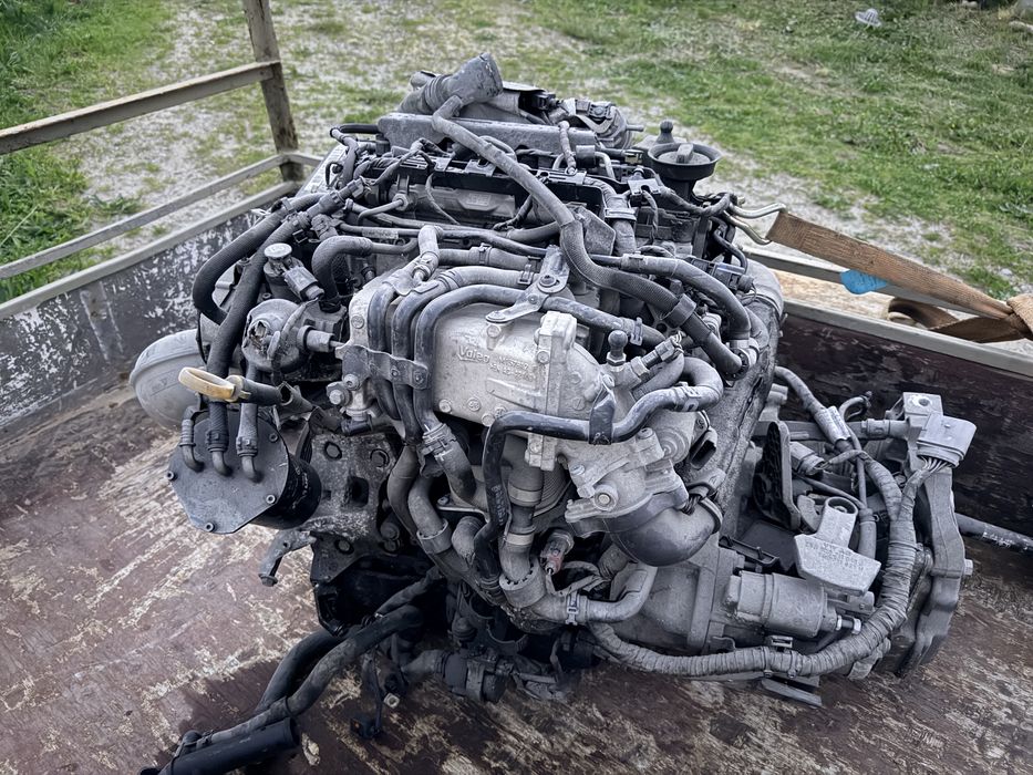 Motor e Caixa 1.6 tdi CLH completo