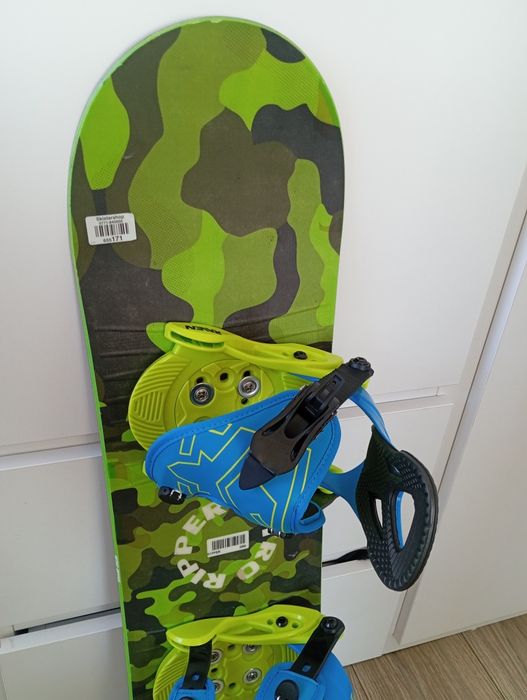 Dziecięca deska snowboardowa nitro 86 wiązania snowboard 90 Burton