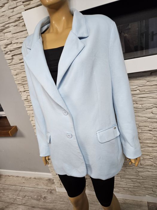 Marynarka dresowa Brandenburg Couture jasnoniebieska rozmiar L