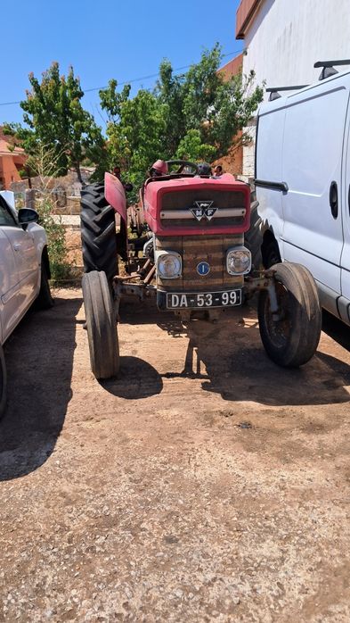 Trator massey ferguson 135 usado com alfaias