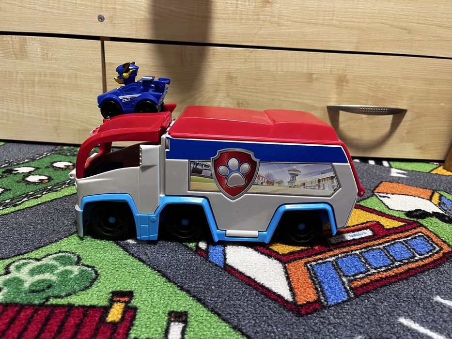 Ігровий набір Spin Master Paw Patrol, Щенячий патруль, Гончик Чейз, мультивоз