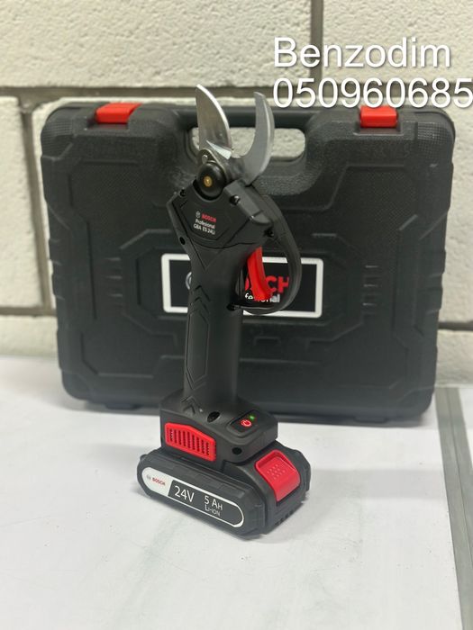 Ціна тижня! Аккумуляторный секатор BOSCH Professional GBA ES24LI