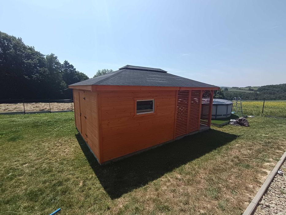 Domek Narzędziowy Ogrodowy HIT 2w1