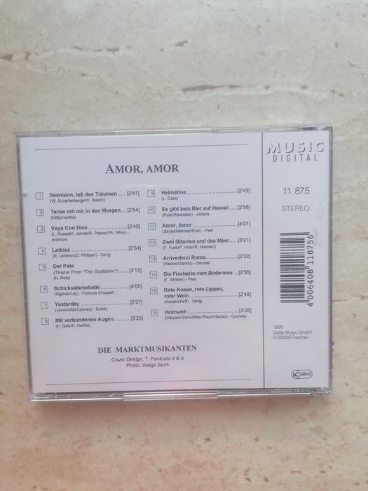 płyta CD Amor, Amor