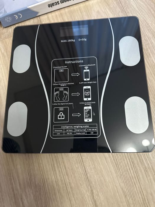 Нові розумні Bluetooth ваги для підлоги (Smart Scale) | Аналіз складу тіла