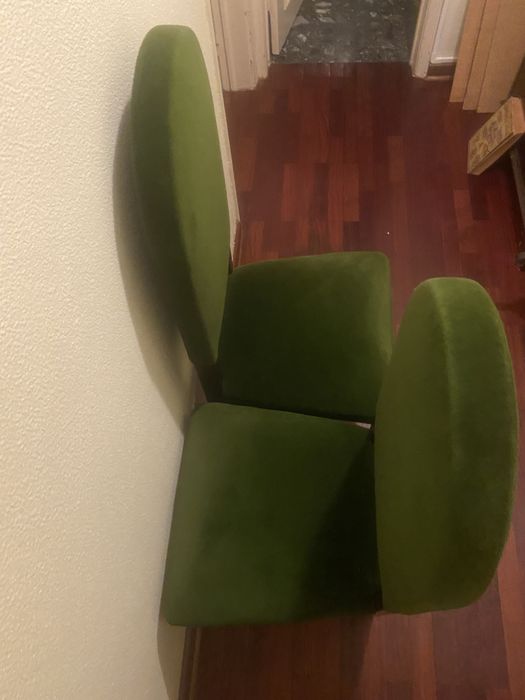 Cadeiras em veludo 8x