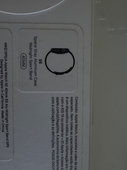 Apple wacth SE space grey