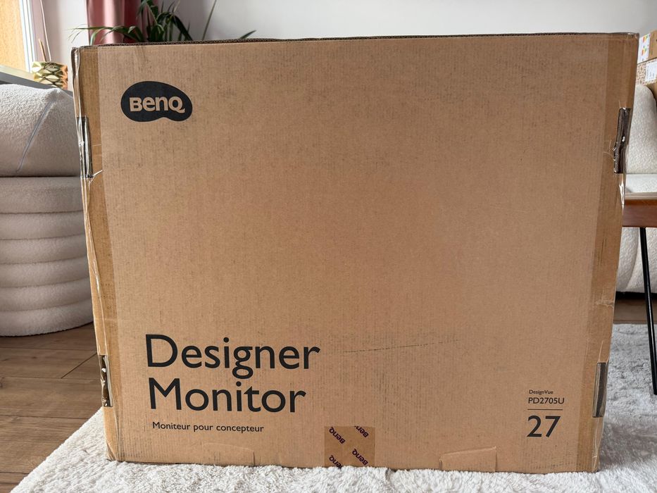 Monitor 4K 27 cali BenQ PD2705U HDR IPS 60Hz 5ms Głośniki PIVOT czarny