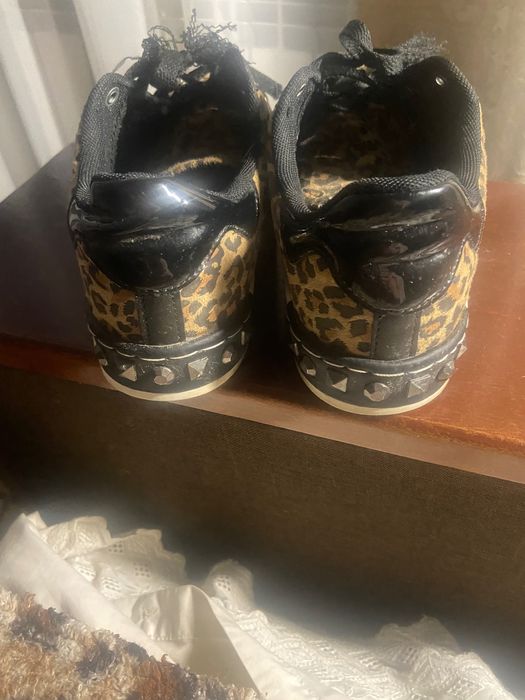 Кеди тигровий принт