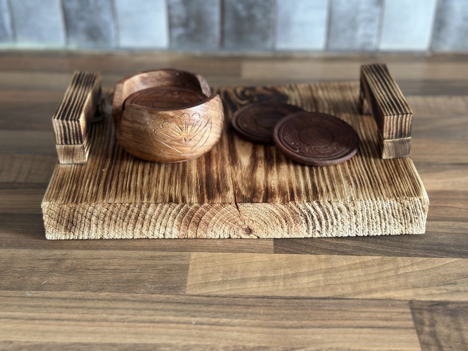 Tabuleiro de servir/ decoração da mesa