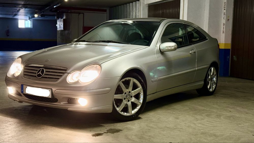 Mercedes Sportcoupe C200 Kompressor (poucos kms) c/ sistema GPL