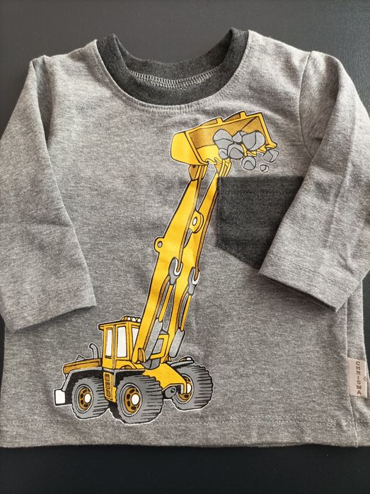 bluza bluzkachłopięca koparka ładowarka