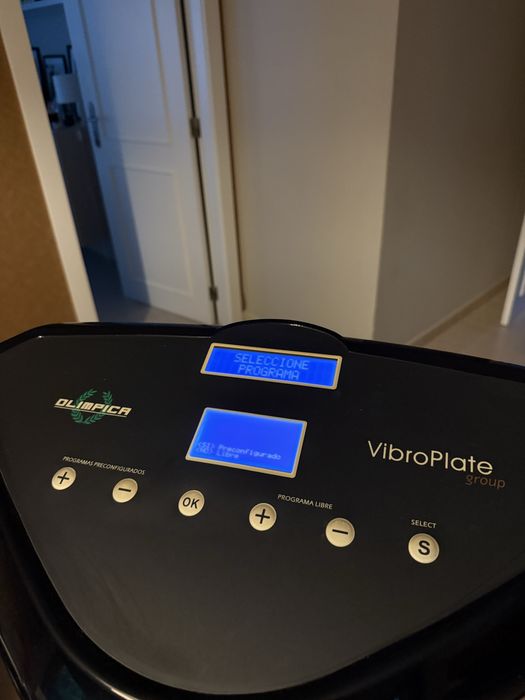 Máquina Vibroplate Olímpica — Praticamente Nova!