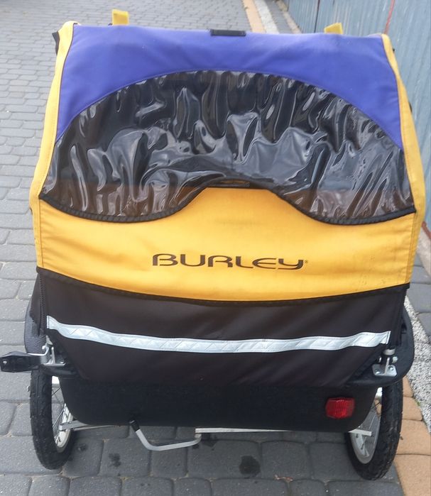 Przyczepka rowerowa riksza Burley Cub 2 dwuosobowa