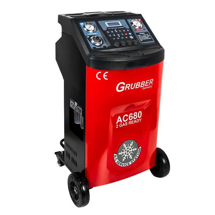 STACJA do obsługi klimatyzacji GRUBBER AC680 serwis pół  automat R134A