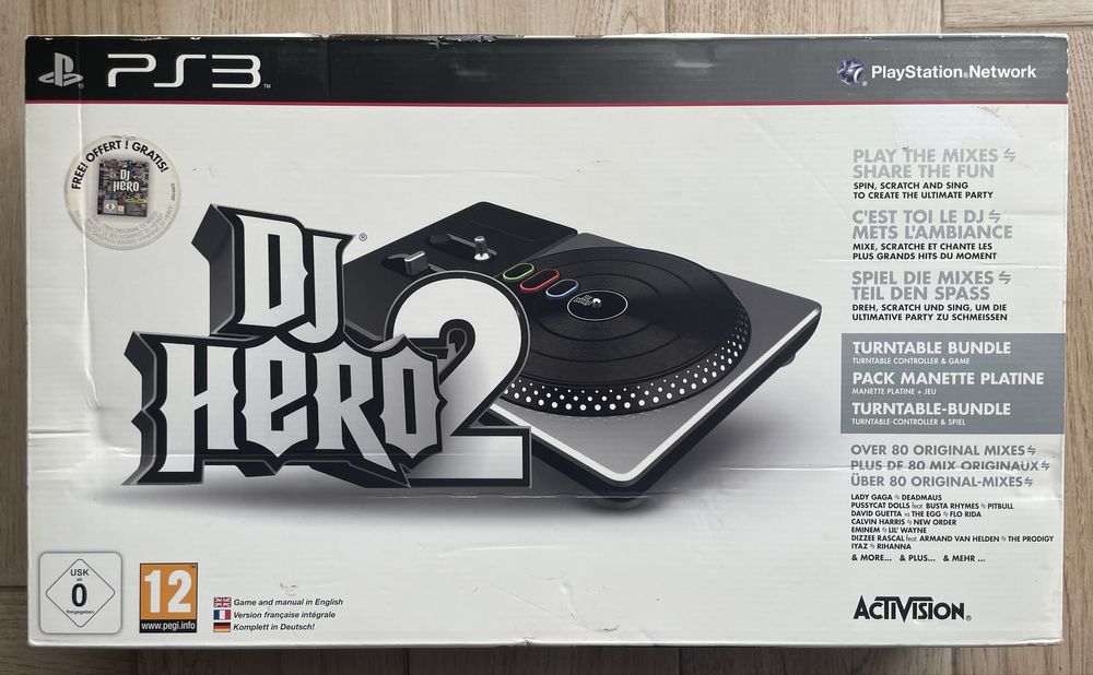 Dj Hero 2 Set completo (PS3)