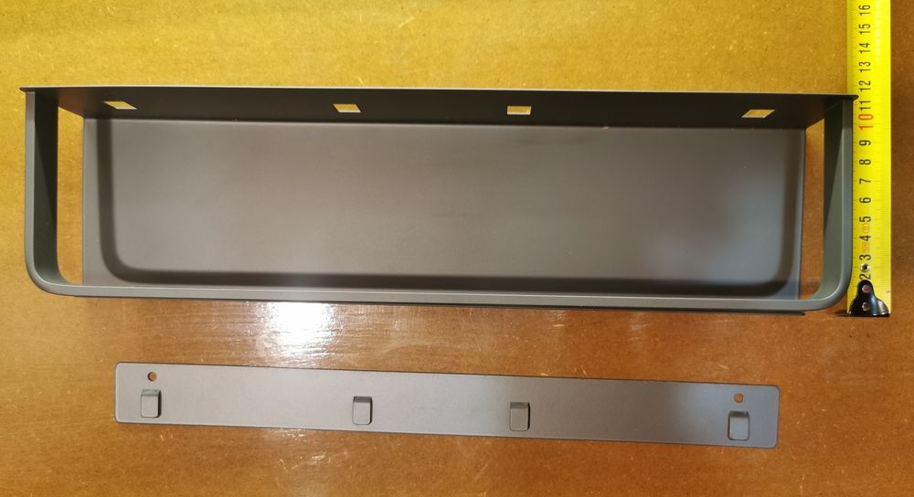 Полиця алюмінієва