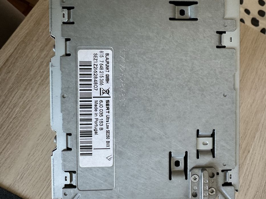 RÁDIO PARA SEAT IBIZA ULTRA LOW SE250 BVX